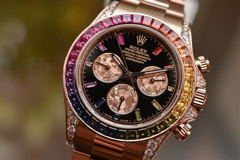 rolex daytona rainbow price|rolex rainbow oro prezzo.